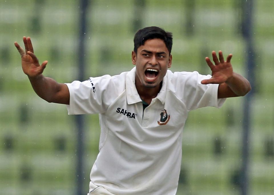 File photo - Taijul Islam made 17 not out off 10 balls, after taking figures of 0 for 39