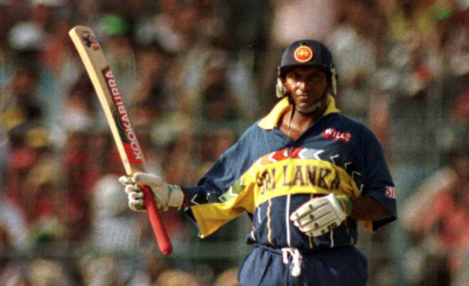 Aravinda de Silva saved his best for the 1996 World Cup
