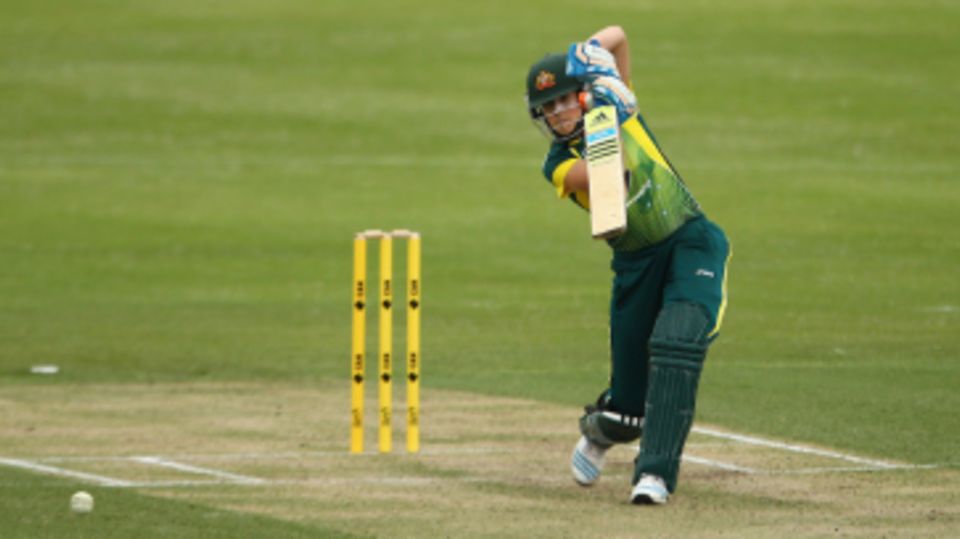 Ellyse Perry drives authoritatively