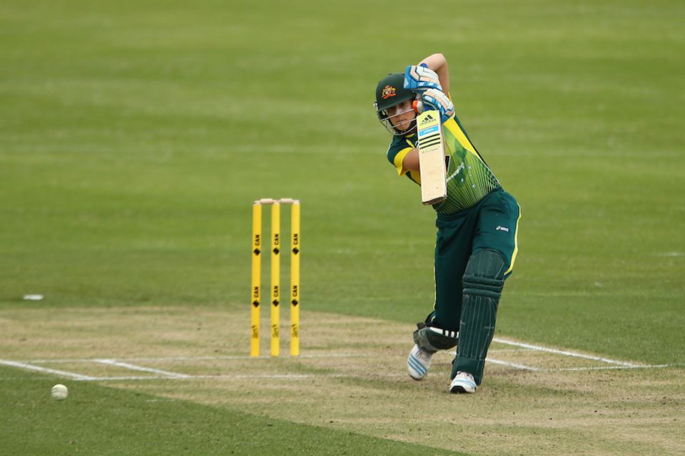 File photo: Ellyse Perry top-scored with 39 and helped Australia to a competitive total