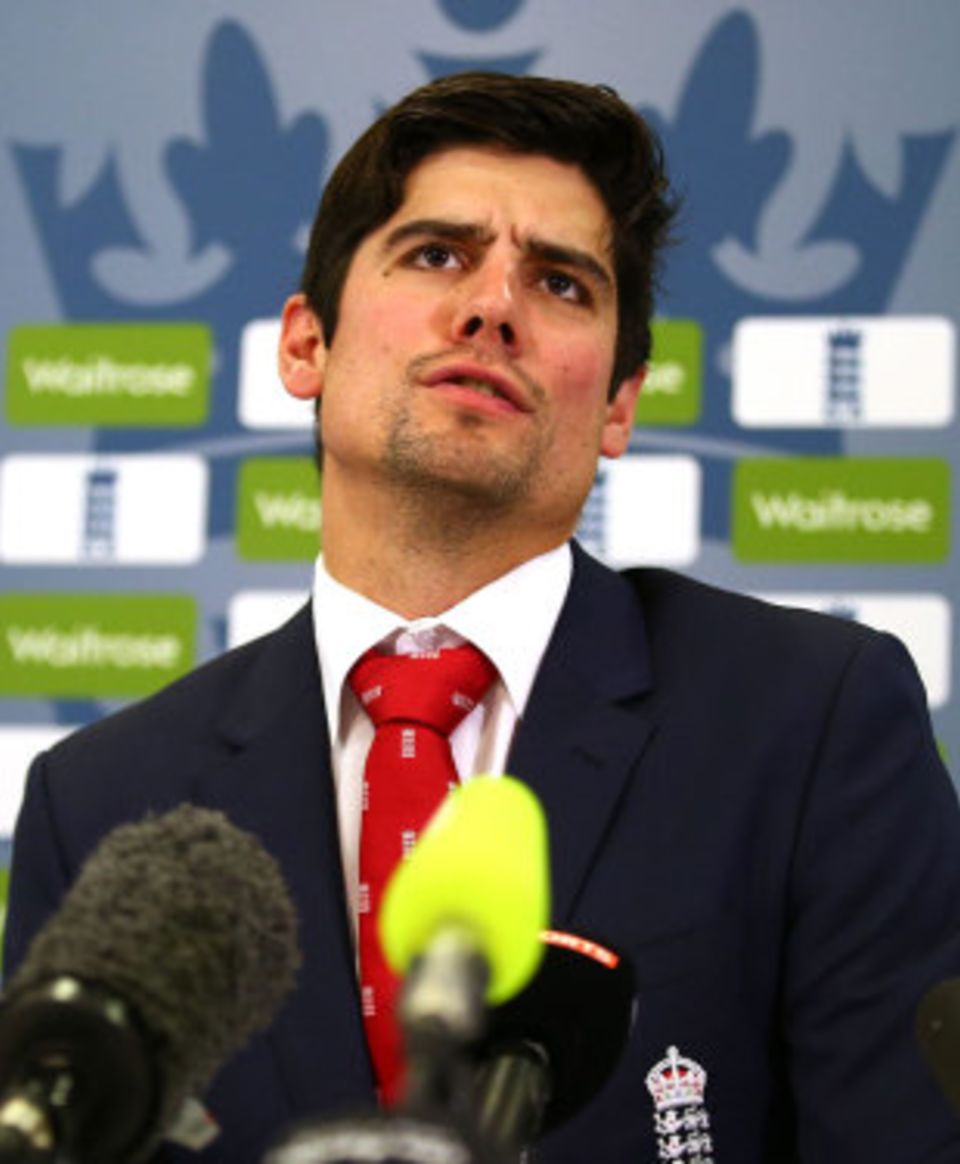 A refreshed Alastair Cook was looking forward to the challenge in Sri Lanka