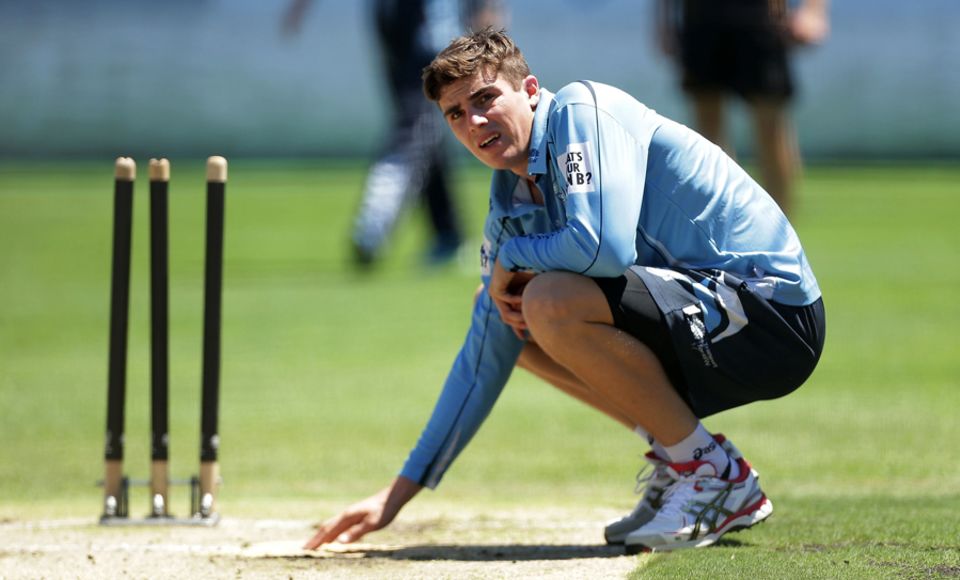 Sean Abbott: "Nothing stands out to me as a change that should be made to cricket, except for maybe some more protective equipment and training on what to do if someone gets hit."