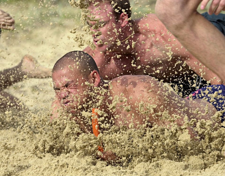 You haven't experienced anything till you have had sand in every crevice of your body