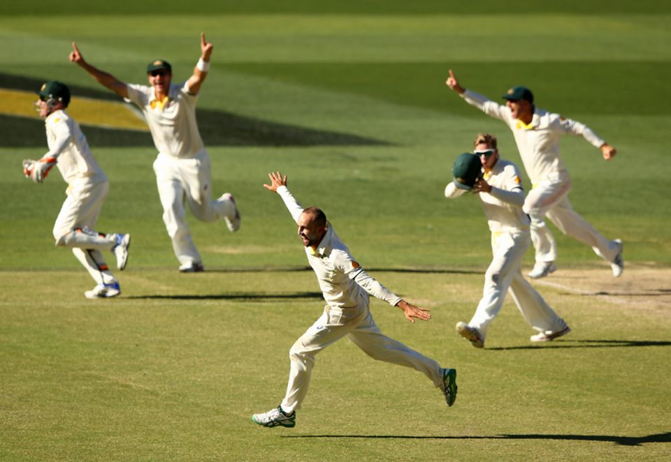 Michael Clarke - "Anybody that has the skill to take wickets in the first innings of a Test can certainly do it in the second innings. It comes down to the player and the hard work Lyono has put in over a long period of time to build that confidence"
