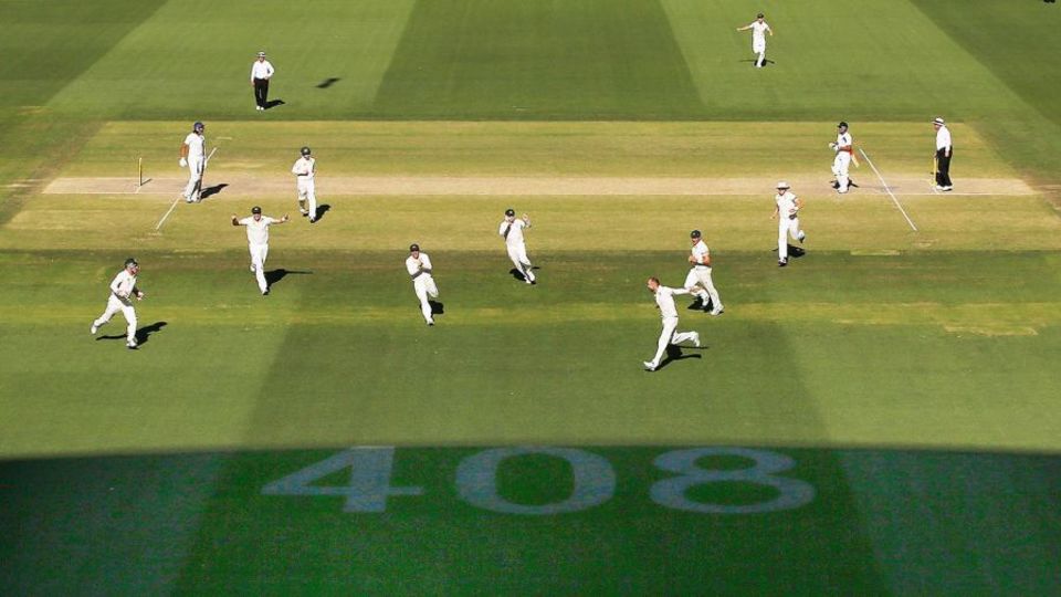 Australia go wild on winning the Test match
