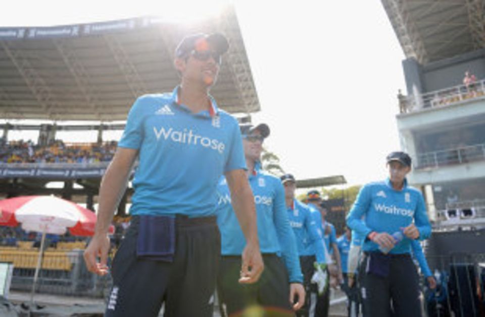 There was little to brighten Alastair Cook's mood in the final ODI