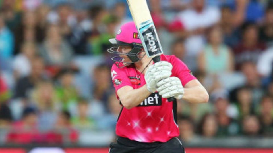 Riki Wessels plays a late cut