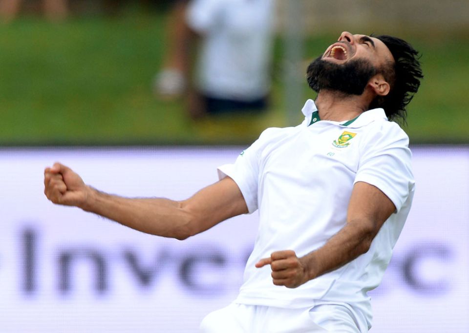 Imran Tahir eventually got into the wickets in Port Elizabeth, but struggled to tie in-form batsmen down