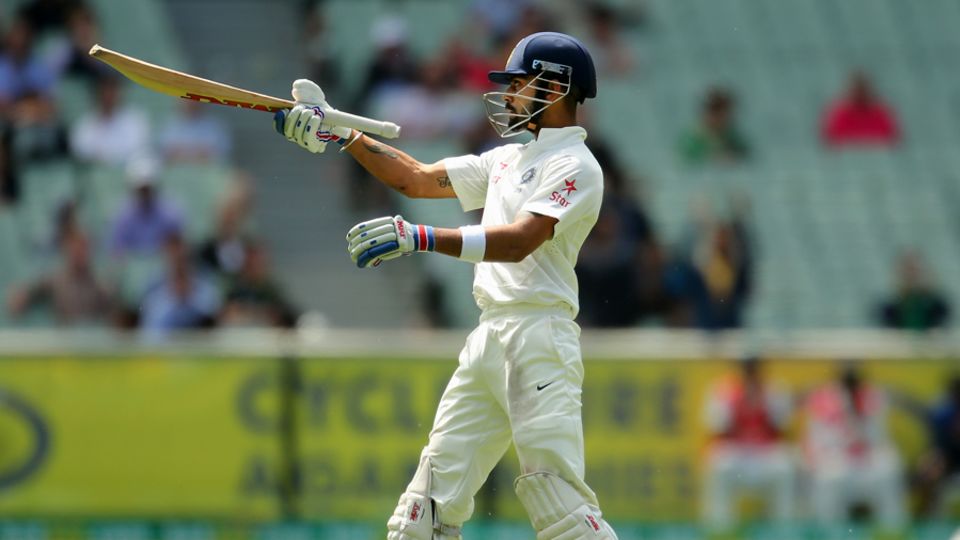 In Melbourne in 2014-15, Virat Kohli created theatre on cricket's largest stage