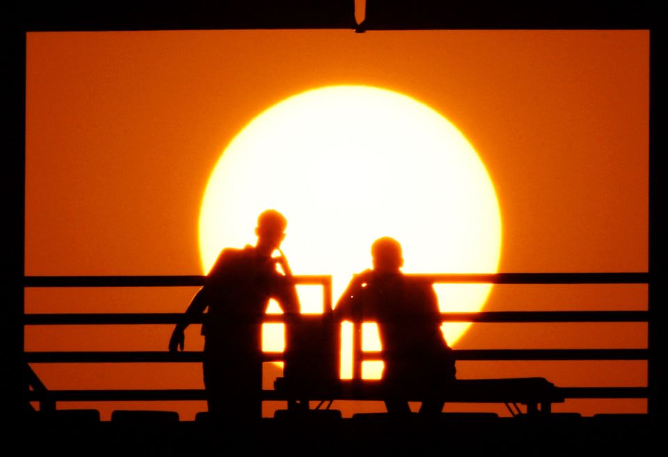 In winter, the sun shines brighter half a world away