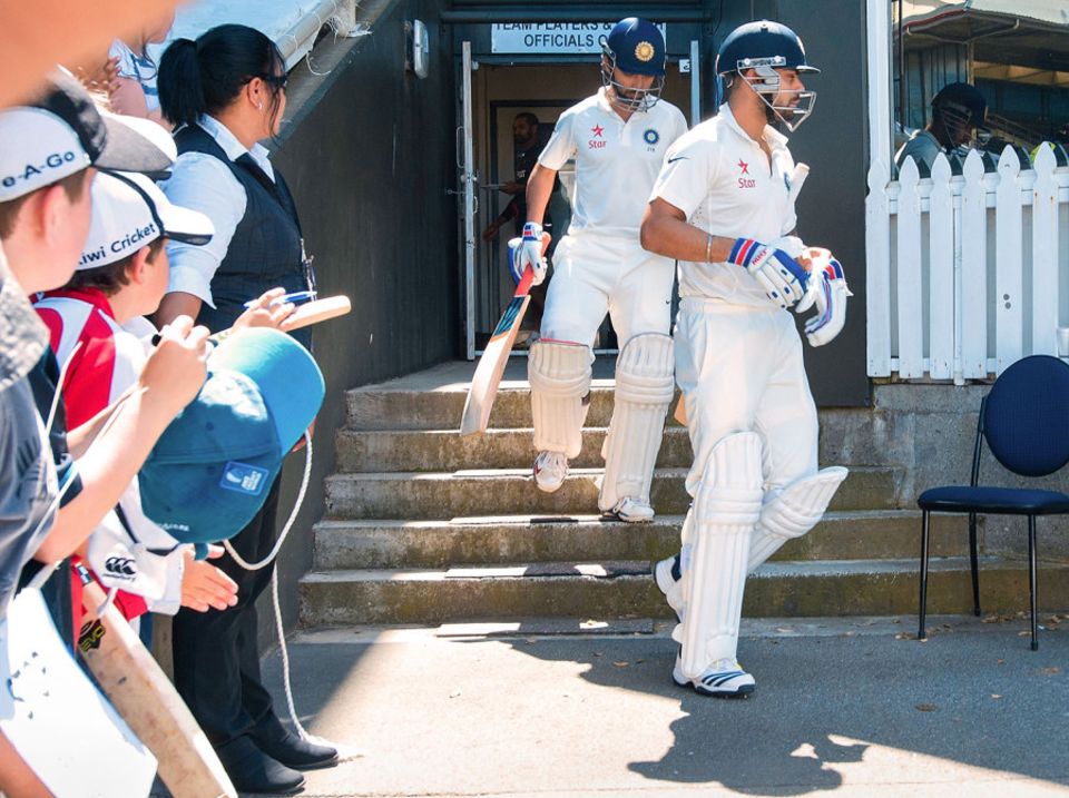 The anti-Kohli: in marked contrast to some of his team-mates, Rahane is quiet, undemonstrative and restrained