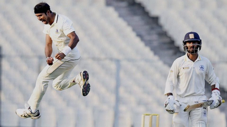 File photo - Dinda struck four times in two overs to amplify Bengal's advantage
