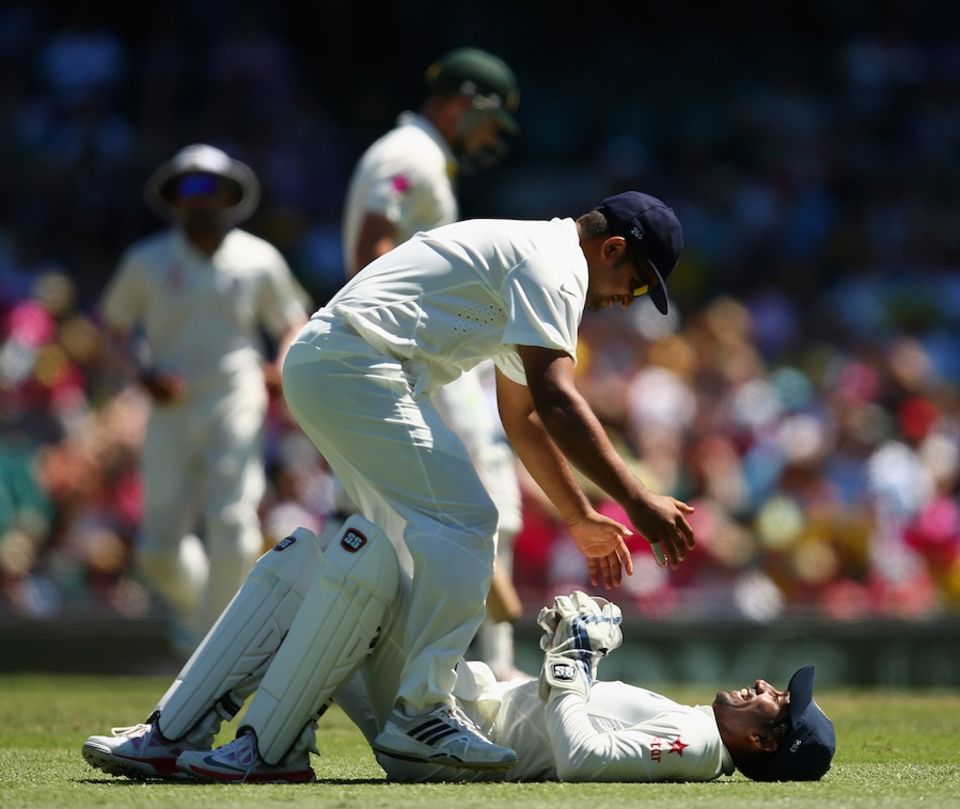 Wriddhiman Saha's first three Tests were played over a period of almost five years
