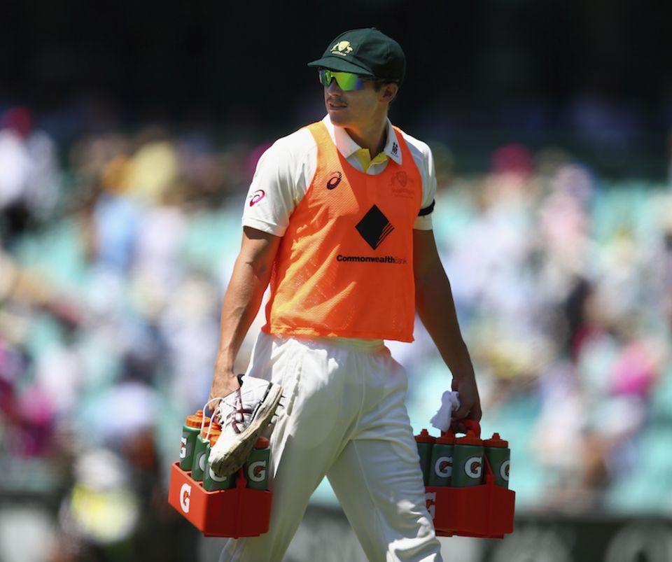 It's important to keep players hydrated, but having drinks brought on every five minutes should be stopped