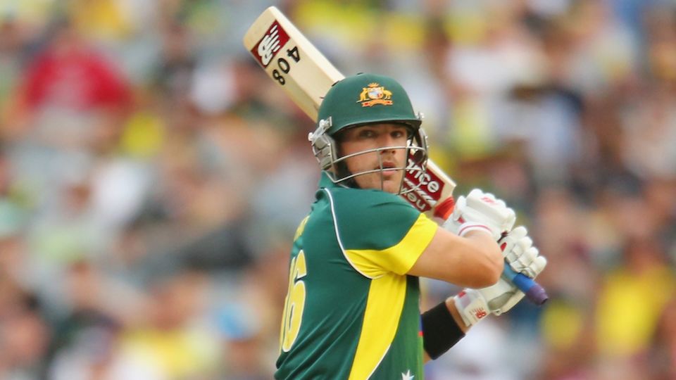 Aaron Finch on the four-fielders-outside-the-circle rule: ' The guys have confidence that they're not hitting over blokes' heads on the boundary anymore, they're just hitting to an [empty] area of the ground'