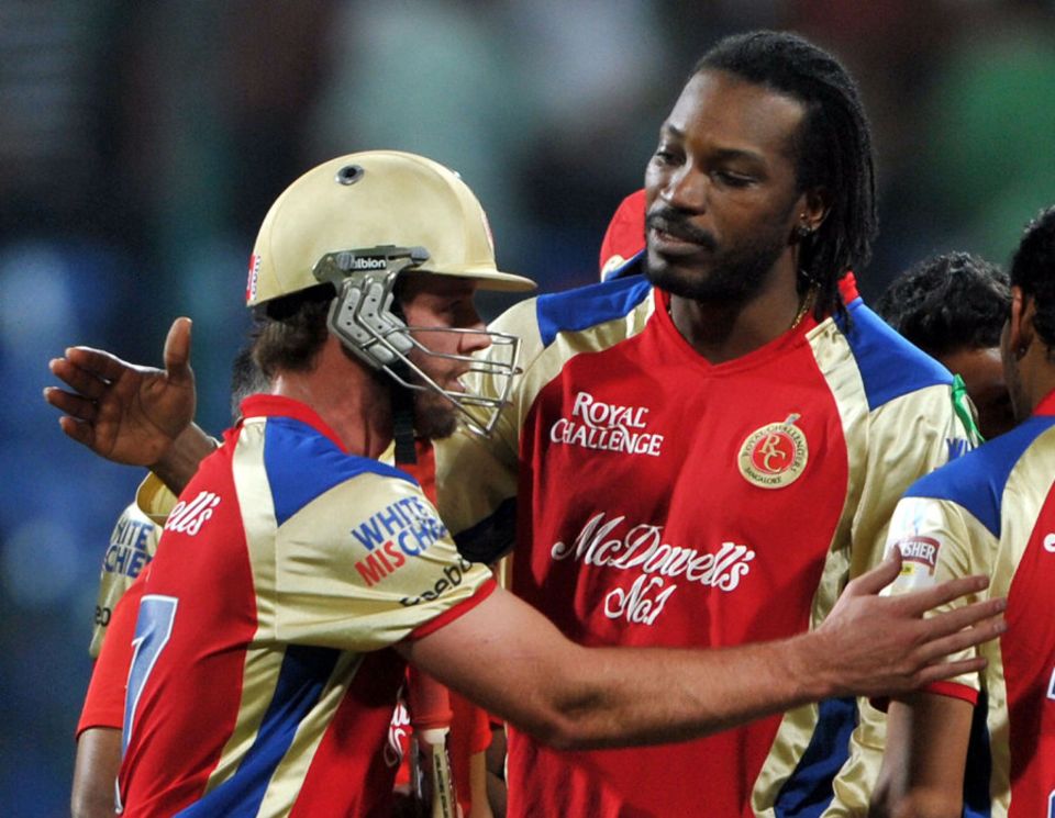 AB de Villiers and Chris Gayle are immensely popular with fans in the league
