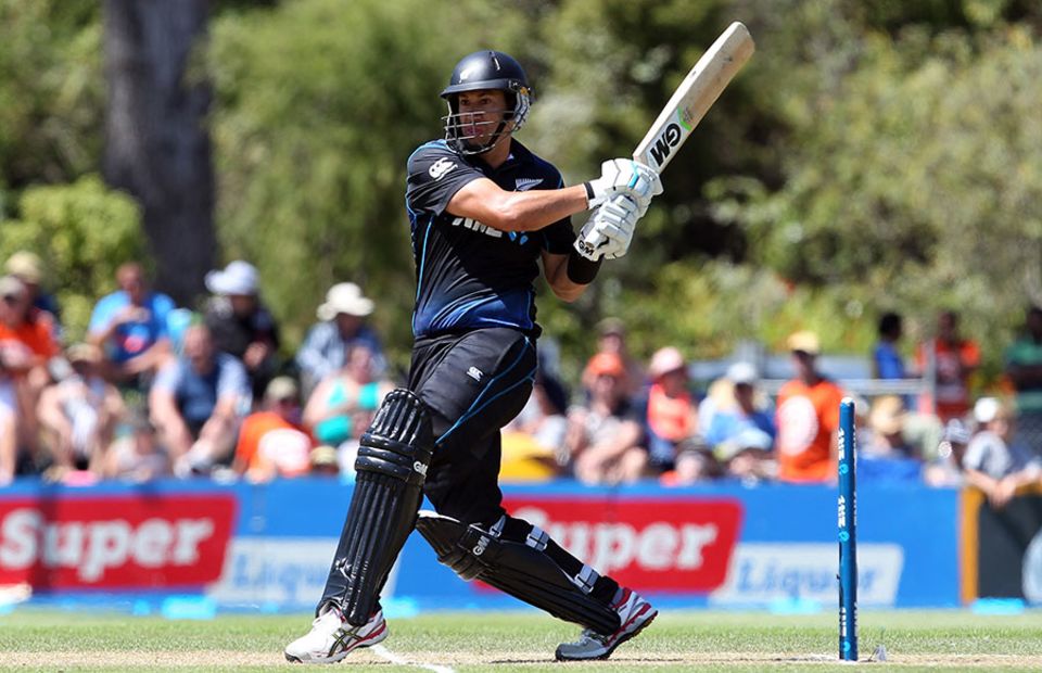 Ross Taylor's 96 was his first half-century of the series