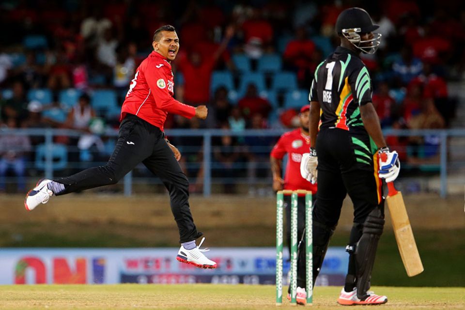 Sunil Narine finished with figures of 6 for 9