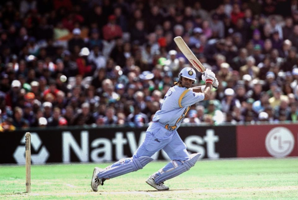Chart-topper: Dravid during his 61 against Pakistan. He finished with 461 runs at 65.85