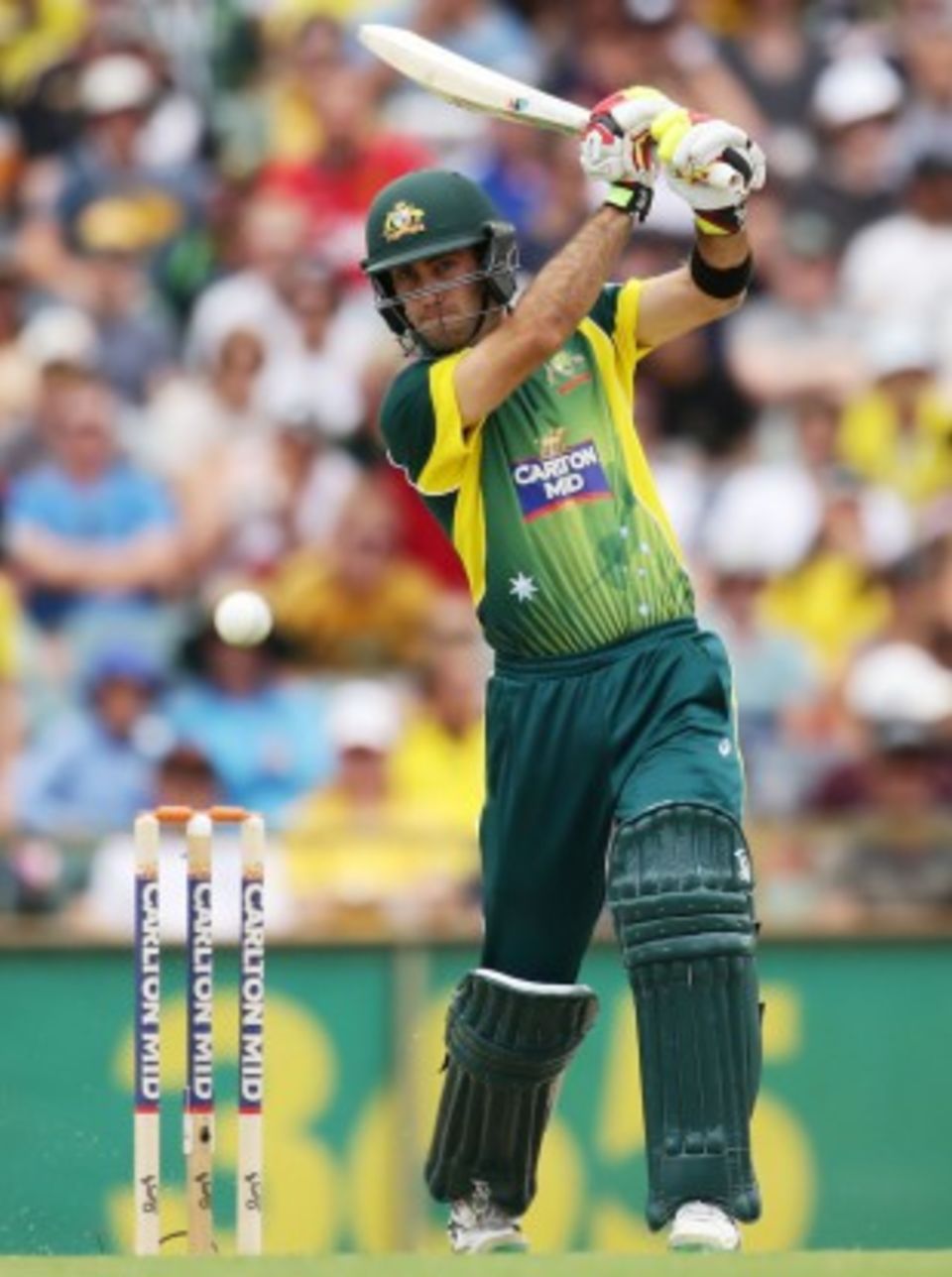 Glenn Maxwell smashed 15 fours during his match-winning knock