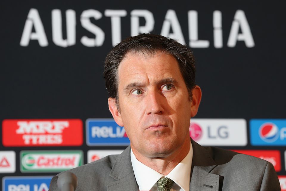 James Sutherland is no longer on a fixed-term contract and the board has a possible option in Kevin Roberts