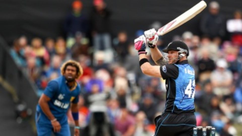 Brendon McCullum flicks on his way to 65