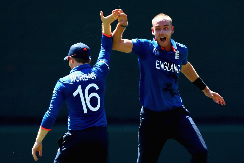 Stuart Broad and England have not had much to smile about so far at the World Cup