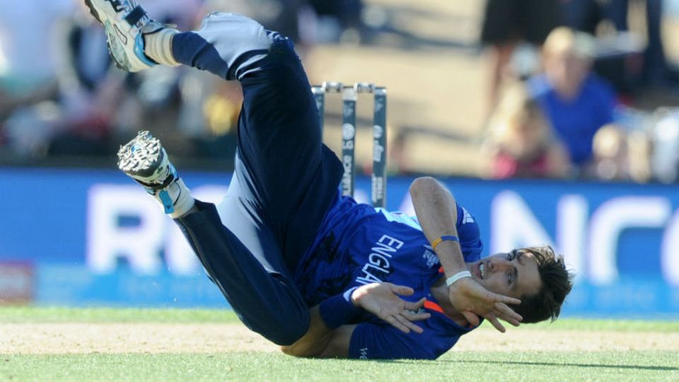 Tumbling out? England have struggled to contain with the ball and Steven Finn has been their most expensive bowler