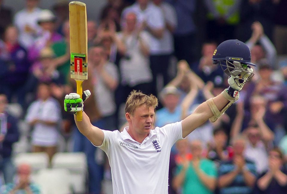 Imported from Australia: Sam Robson scored his maiden Test century in only his second game for England