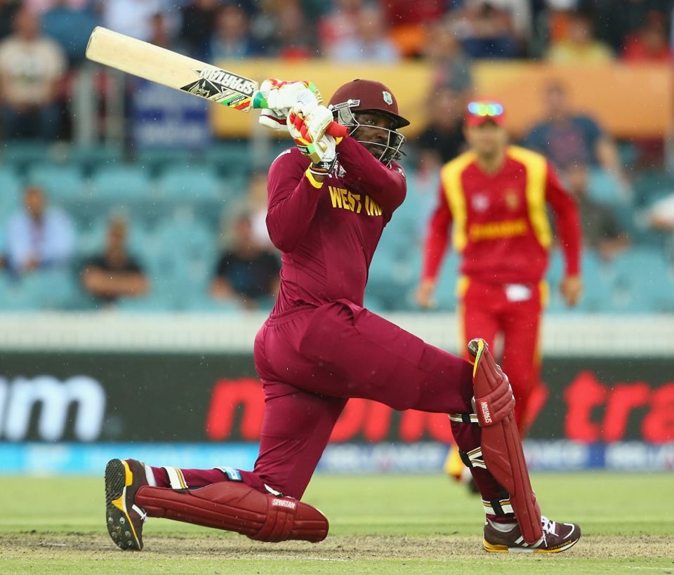 Michael Holding - "If you're batting alongside Gayle with the form he was in today, it doesn't matter how good a player you are. You'll automatically relax a bit since you don't have to take any risk"