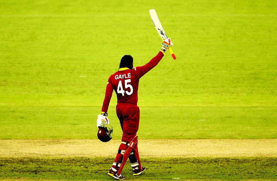 Boss man: Gayle has shown us the future