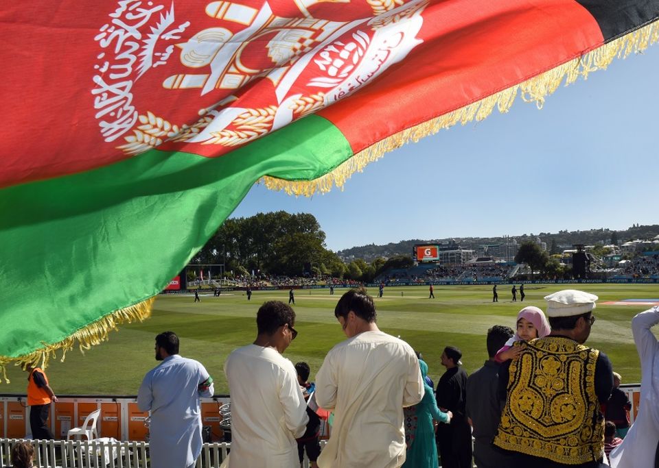 Afghanistan raised their World Cup flag with victory in Dunedin