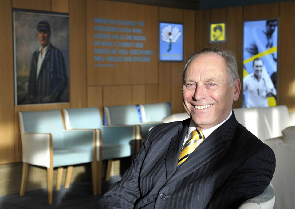 Colin Graves, the new ECB chairman, is listening - for the moment