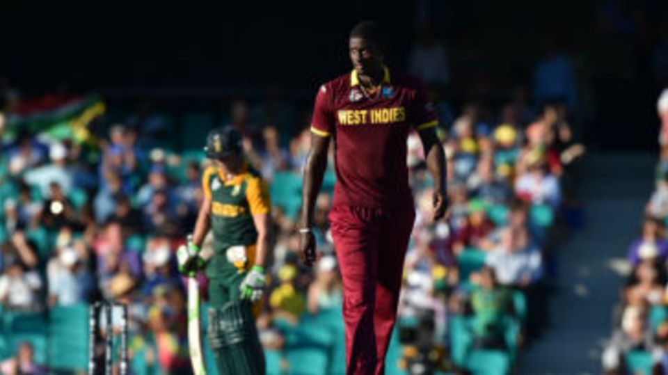 Jason Holder conceded 104 runs in is 10 overs, despite bowling two maidens