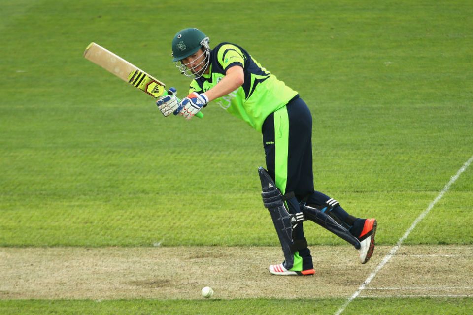 Andy Balbirnie was run out for a 79-ball 97, which included seven fours and four sixes