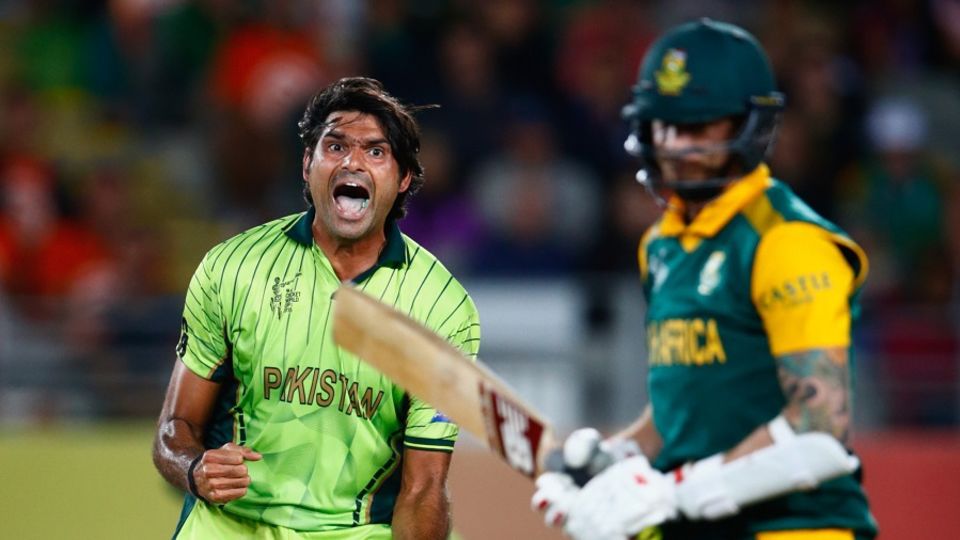 Mohammad Irfan was one of three Pakistan bowlers to take three wickets