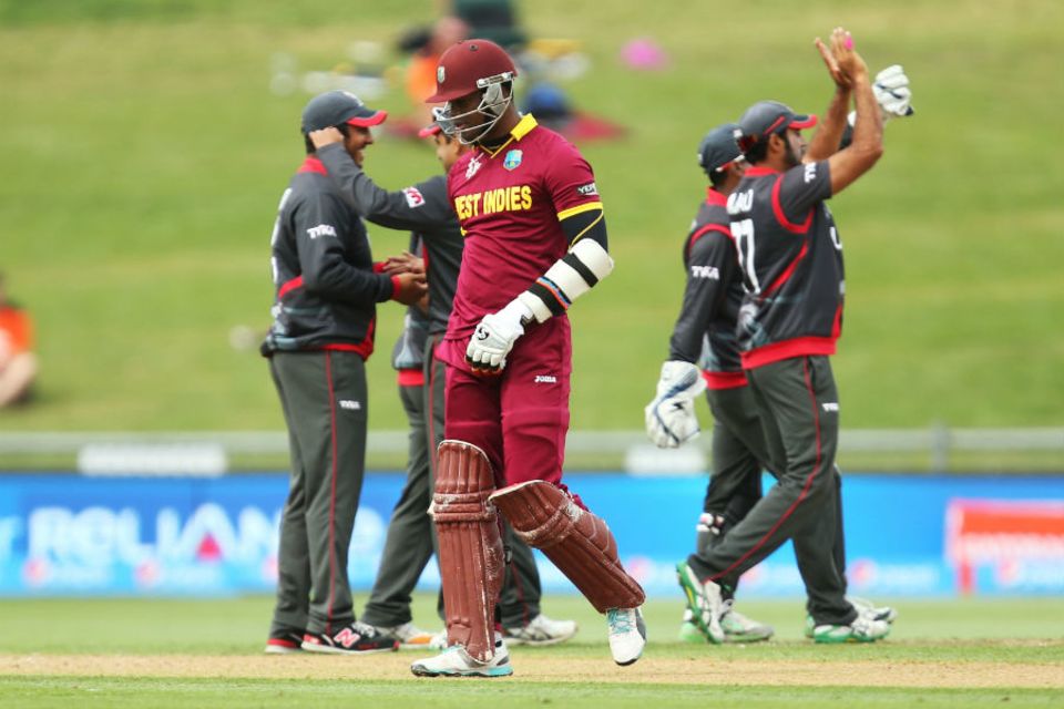 Marlon Samuels, as he so often does, threw his wicket away in the pursuit for quick runs