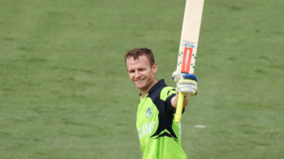 William Porterfield celebrates his seventh hundred