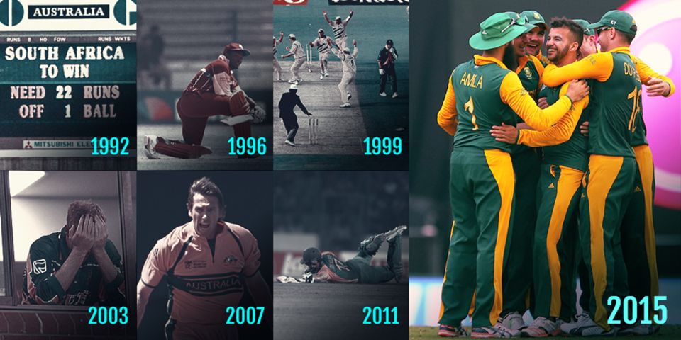 South Africa ended a 23-year wait for a knockout win in World Cups