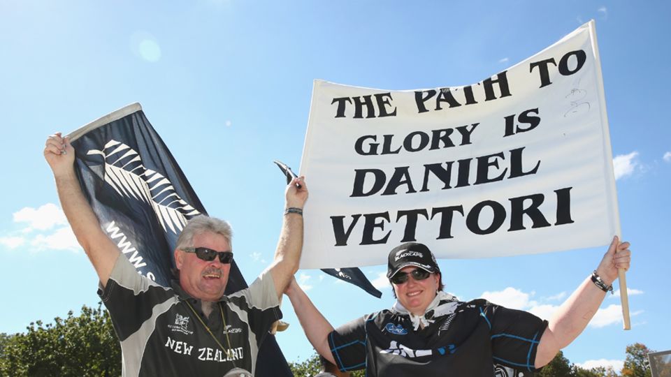 Enough said: Daniel Vettori has been a darling among the New Zealand masses