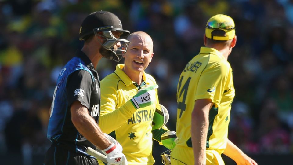 Brad Haddin, old and chirpy