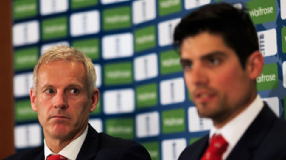 Peter Moores and Alastair Cook are under pressure as England head to the West Indies