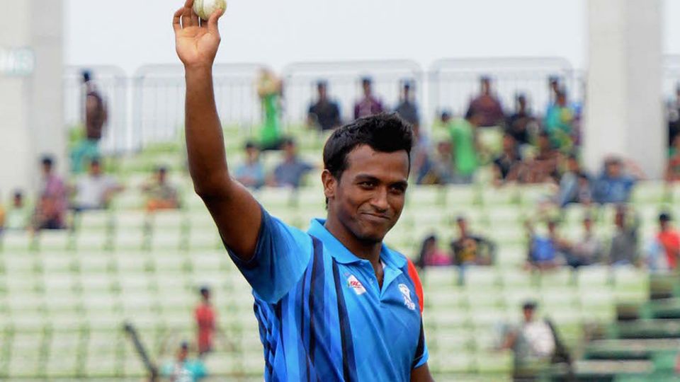 Rubel Hossain took five wickets for 42 runs