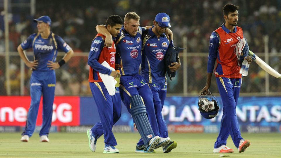 Flashback to the injury that ended Finch's involvement in IPL