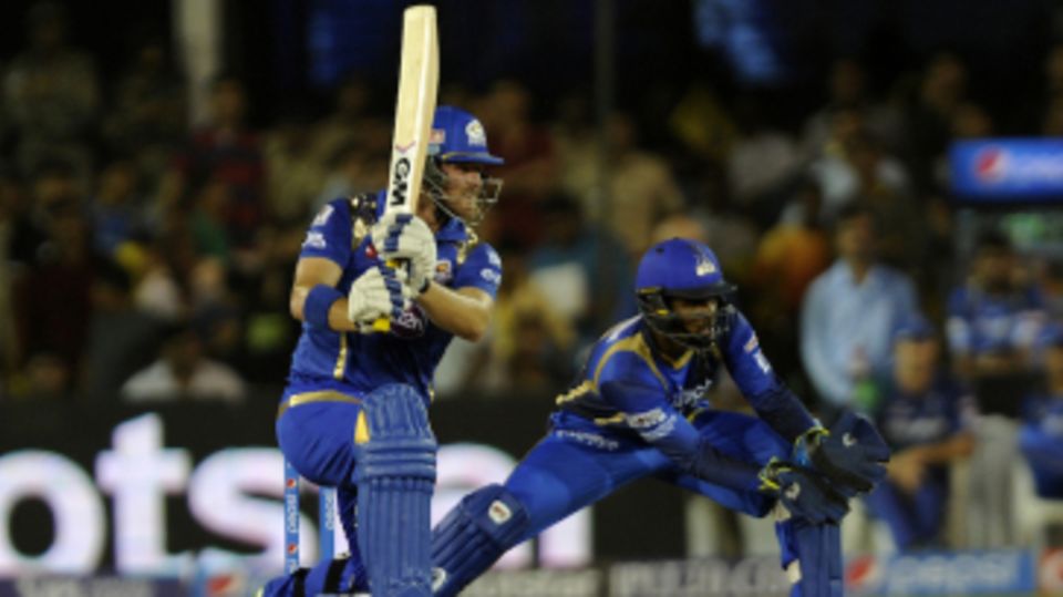 Corey Anderson targets the off side