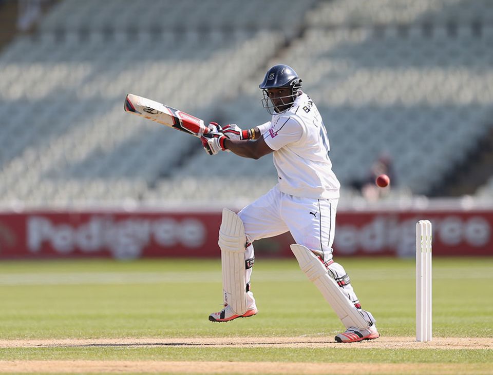 Michael Carberry struck his fourth half-century of the season