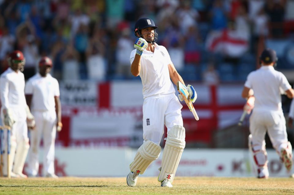 Despite England's poor finish in the West Indies, there has been no outward sign that Alastair Cook is wilting
