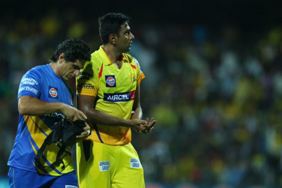 R Ashwin had brought Super Kings back into the game before he left the field injured