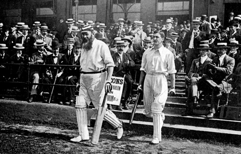 WG Grace didn't open for England in only two innings of his 22-Test career