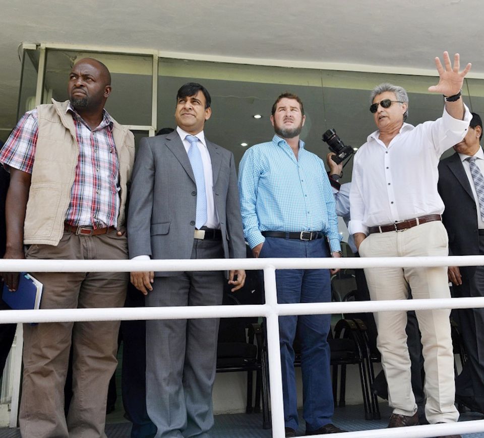 Alistair Campbell was a part of the delegation that assessed the security concerns in Pakistan, but the tour is yet to be aprroved